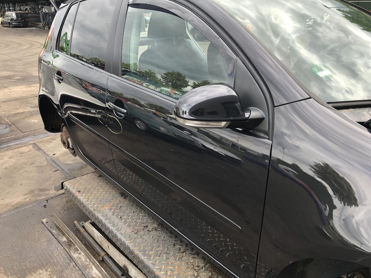 VW Golf V original Tür vorn rechts Beifahrer C9Z Black magic Bj 2008