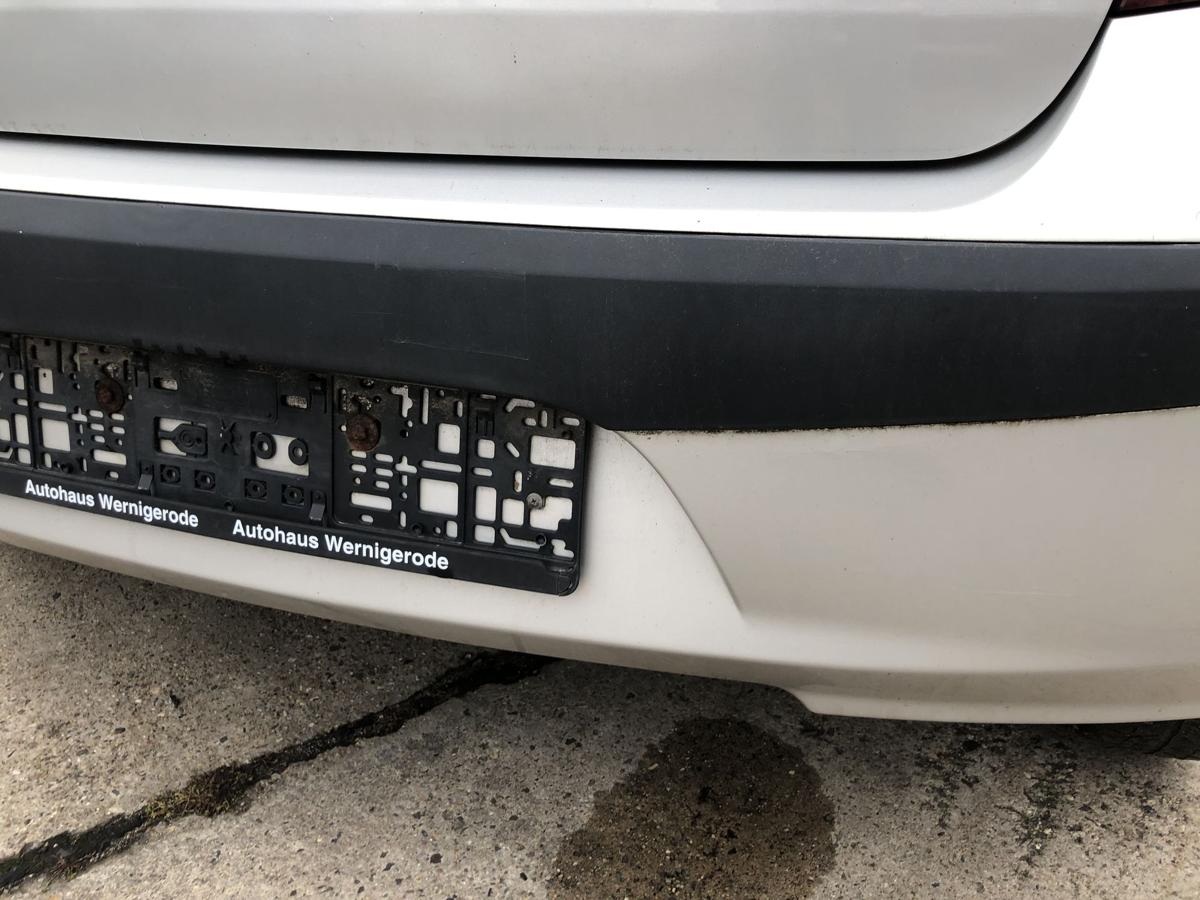 Hyundai i10 PA Stoßfänger hinten Heckschürze Heckstoßstange HD Sleek Silver Met