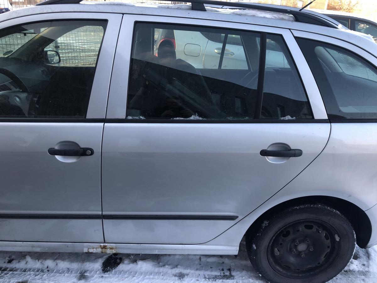 Skoda Fabia 6Y Combi T&uuml;r hinten links Rohbau Fondt&uuml;r LF7T