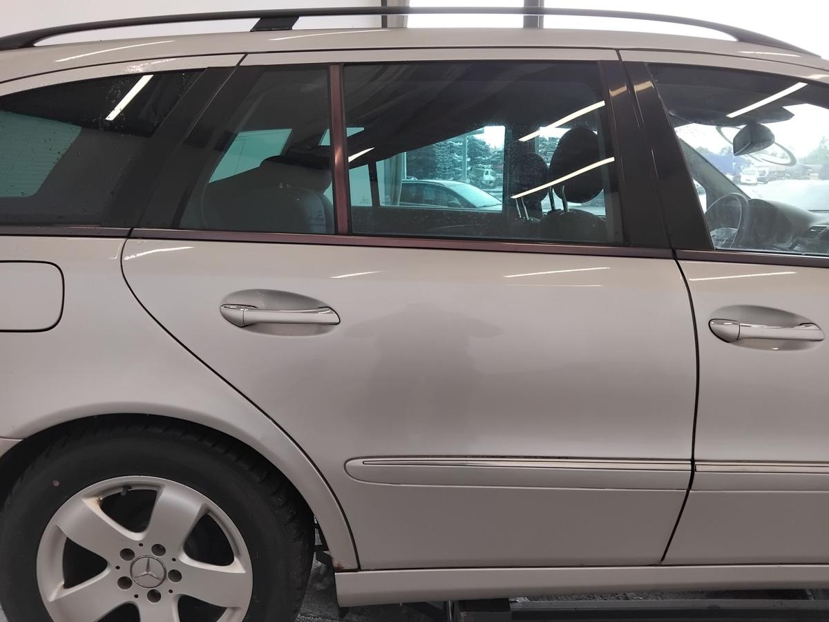 Mercedes E-Klasse Kombi S211 T&uuml;r hinten rechts C744 brillantsilber BJ2004