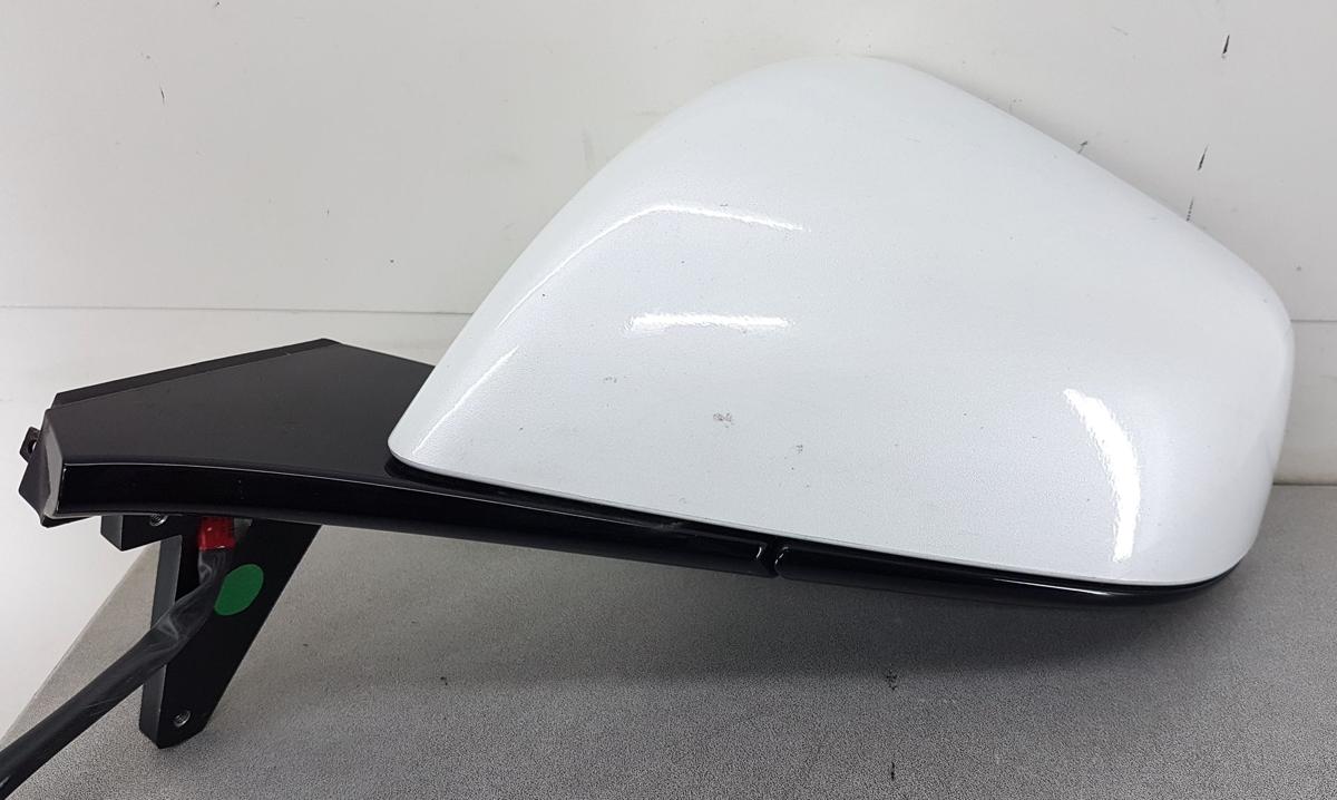 Tesla Model X Au&szlig;enspiegel links in PPSW White Water Pearl Bj2022 elek 13 Pins