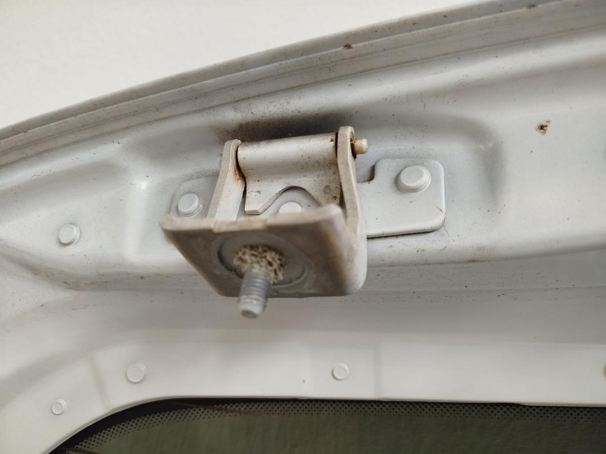 Renault Twingo 2 CN0 Heckklappe Kofferraumklappe Kofferklappe OV369 Ice white