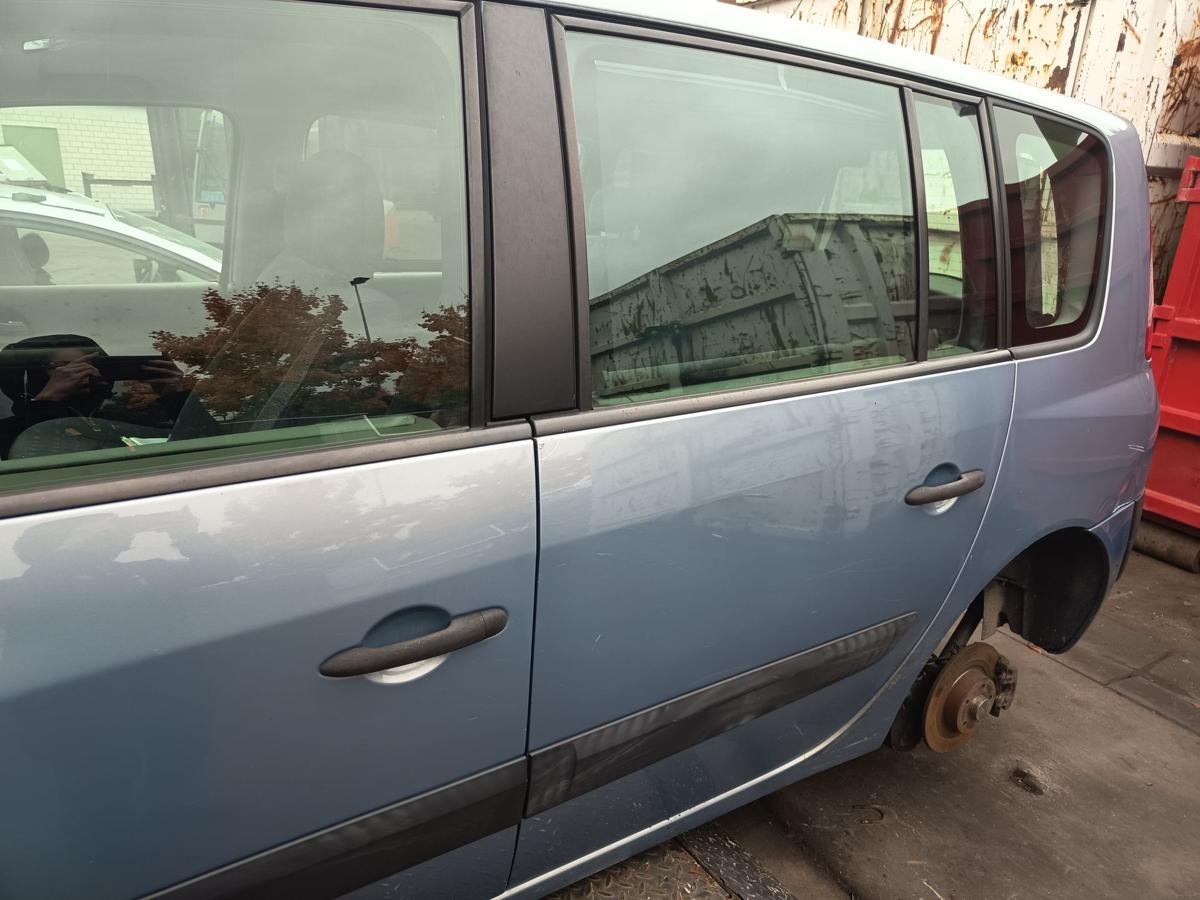 Renault Espace IV JK0/JK1 Bj 2003 original Tür hinten links Fahrer Blue Ted47