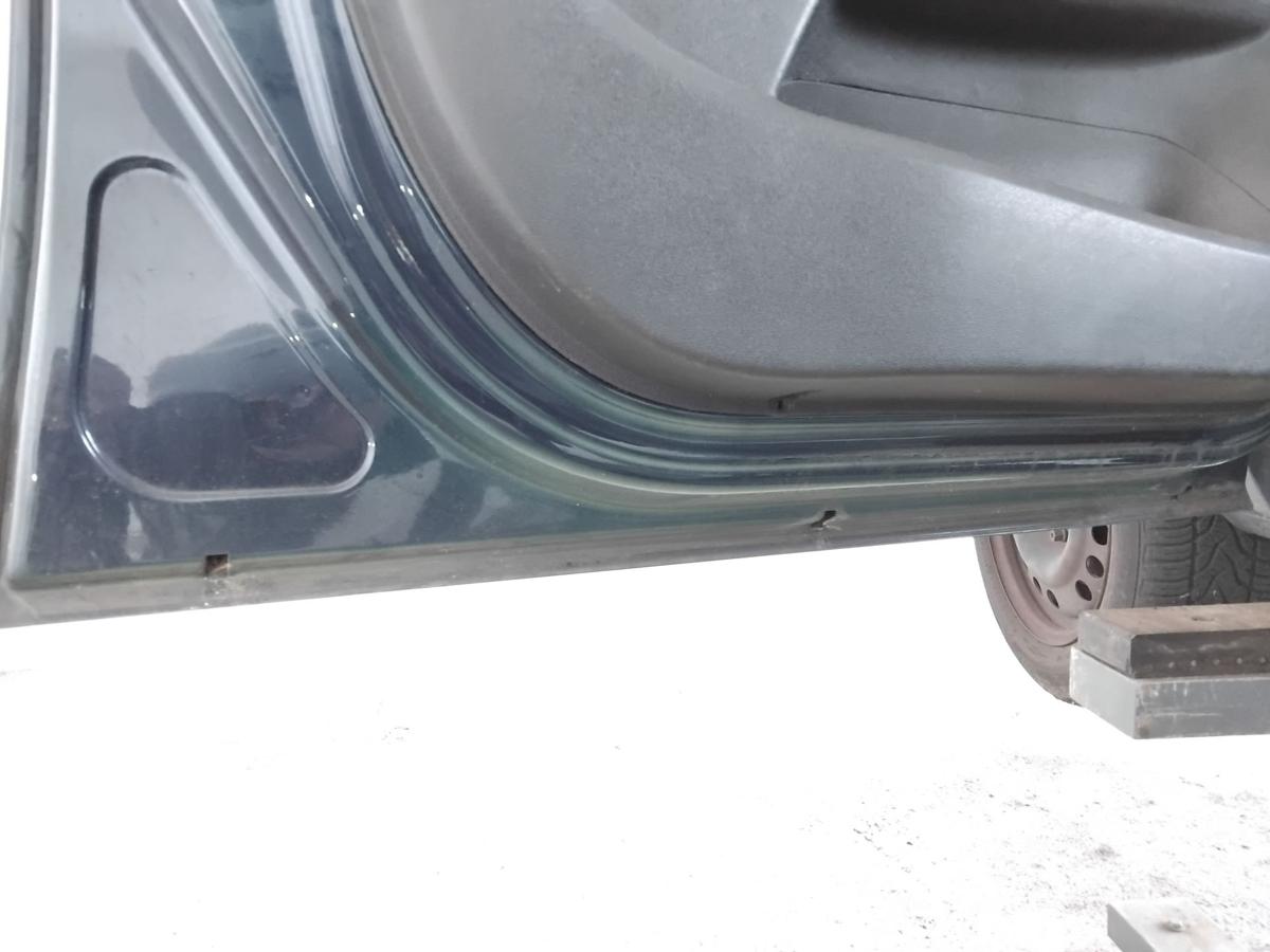 Opel Corsa D T&uuml;r vorn links Fahrert&uuml;r 5-t&uuml;rig GEU Ozeanblau Metallic Z22A BJ2014