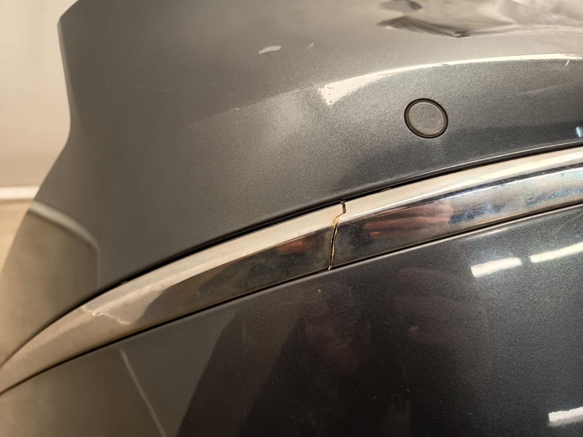 VW Passat B6 3C Limo orig Sto&szlig;stange F&auml;nger hinten/Heck K7X Islandgrau Bj 2008