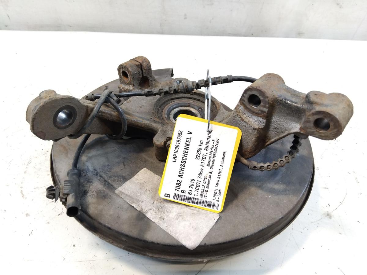 Opel Meriva B Achsschenkel Radlagergeh&auml;use Vorderachse rechts 1.7CDTI 74kw BJ10