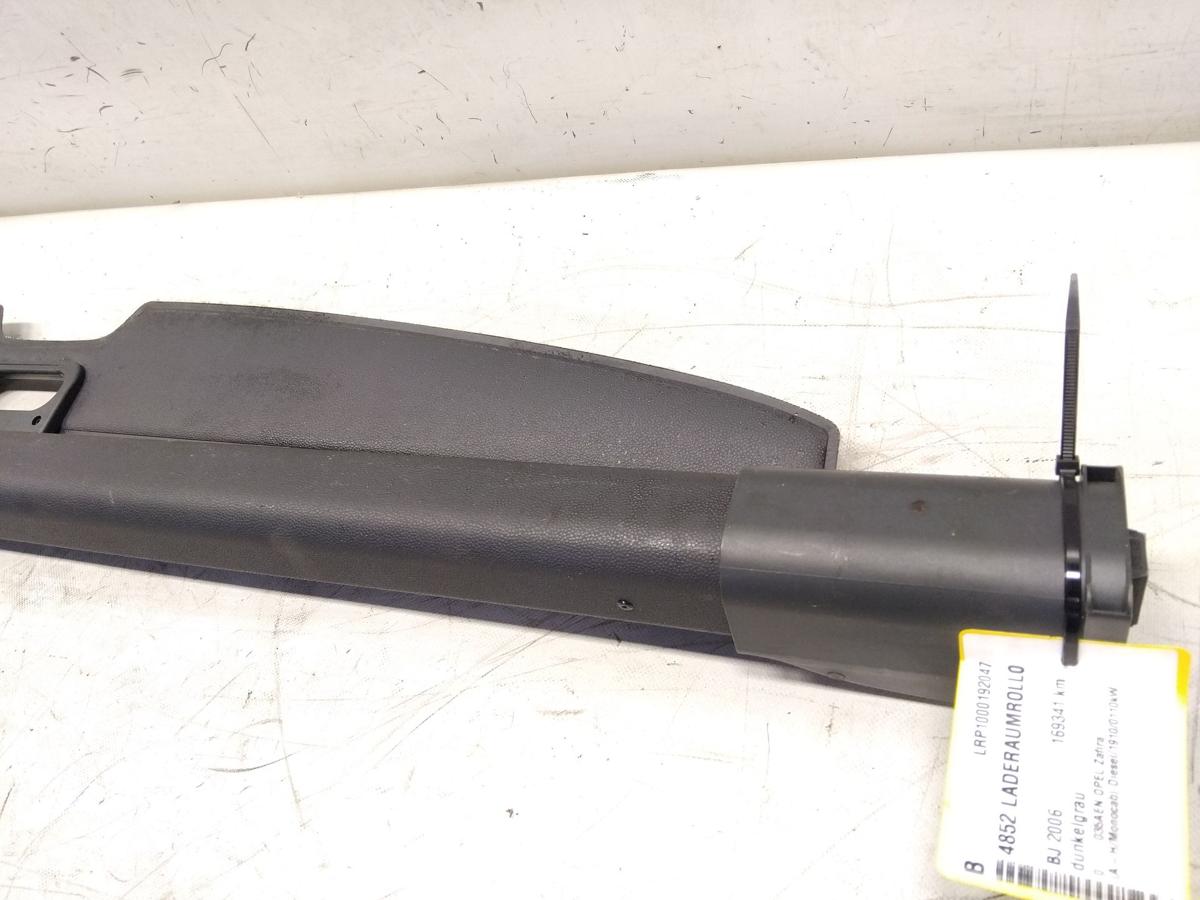 Opel Zafira B original Laderaumrollo Kofferraumabdeckung dunkelgrau Bj.2006