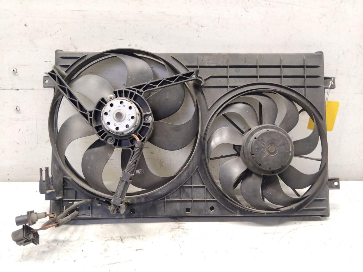 VW Golf 4 1J Doppel Elektrol&uuml;fter mit Zarge 1J0121207T 1.6 77kw BCB Klima BJ2003