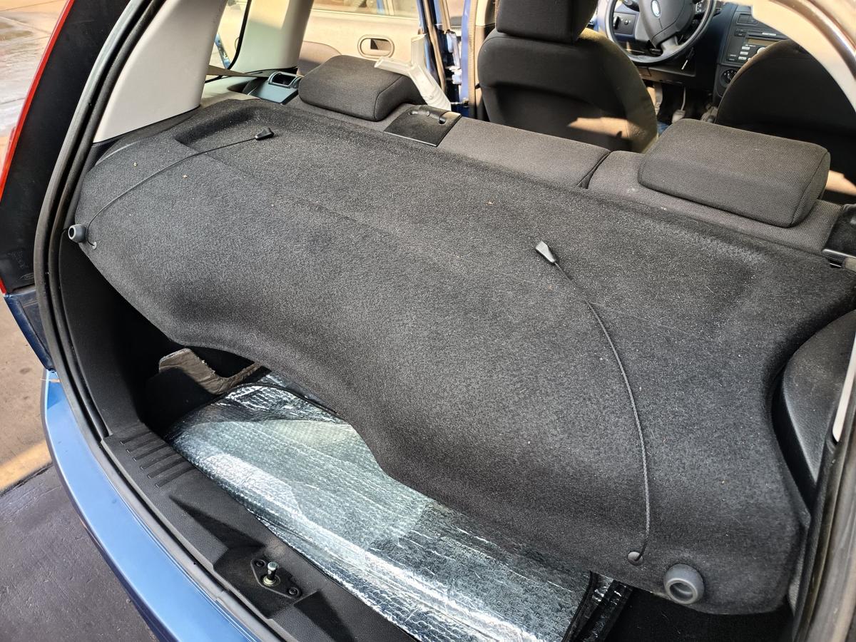 Ford Fiesta VI JH1 original Hutablage Abdeckung Koffer/Laderaum anthrazit Bj2007