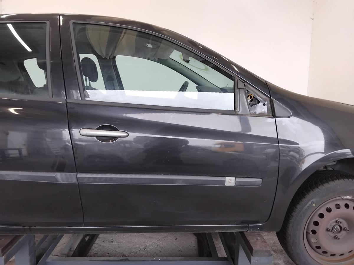 Renault Clio 3 T&uuml;r vorn rechts Beifahrert&uuml;r 5-t&uuml;rig NV676 Noir Nacre BJ2008
