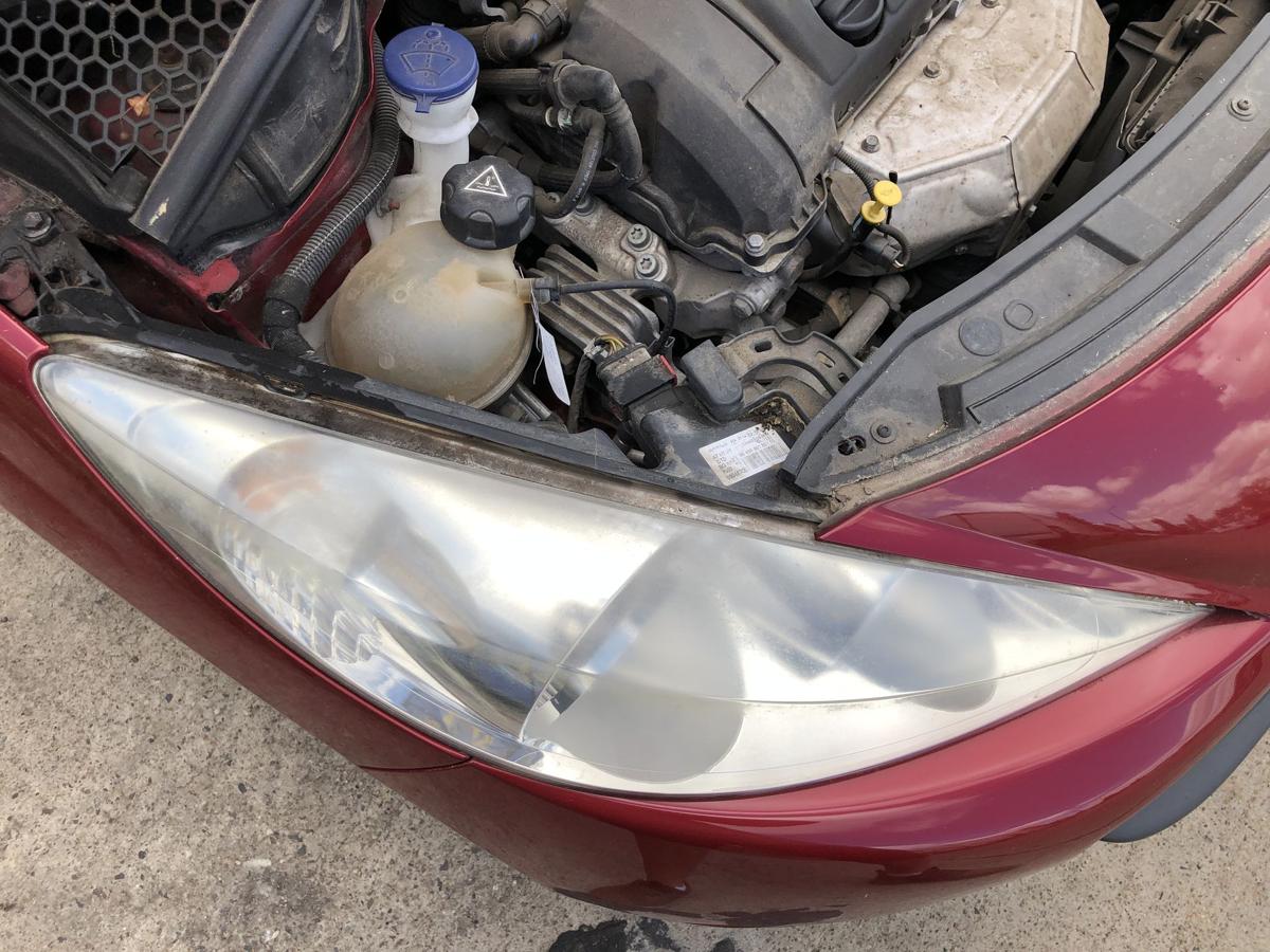 Peugeot 207 WA WC Scheinwerfer rechts Hauptscheinwerfer Valeo Tr&uuml;bung OEM