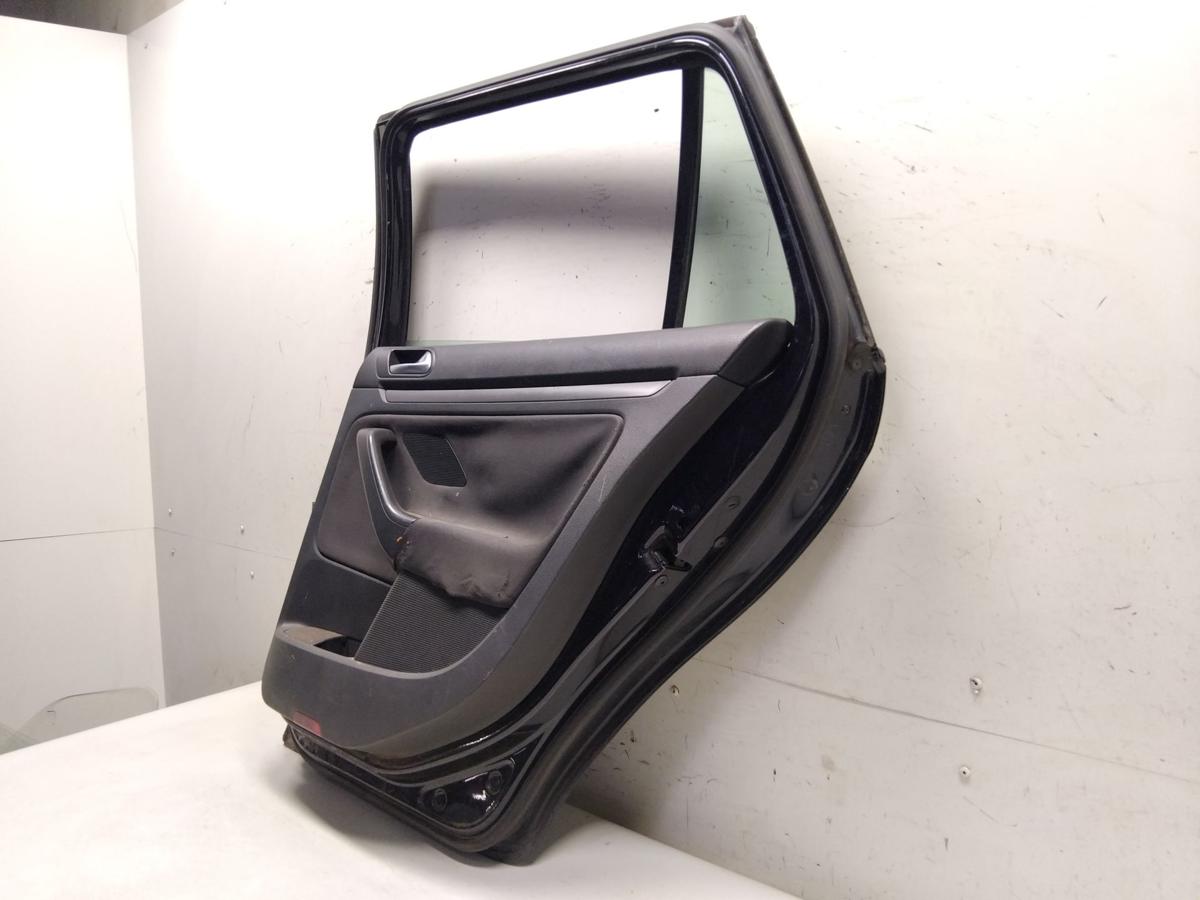 VW Golf 6 Variant Golf 5 Variant Tür hinten rechts LC9X Deep Black BJ2009