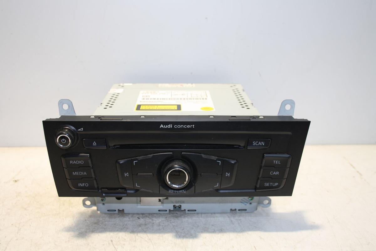 Audi A4 B8 orig Radio Concert MMI Steuergerät 8T2035186C Bj 2009