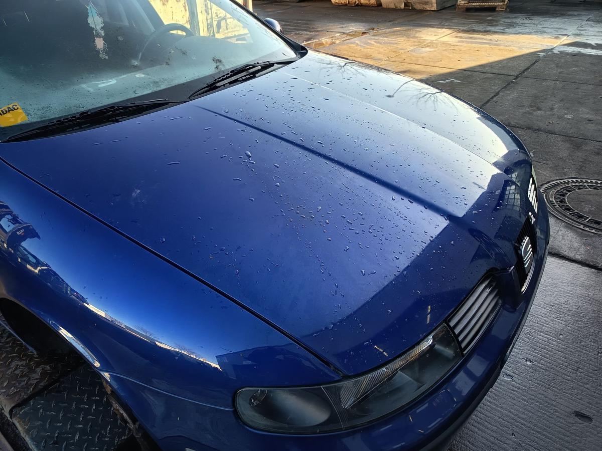 Seat Leon 1M original Motorhaube Klappe/Deckel vorn/Front S5S Almeriablau Bj2005