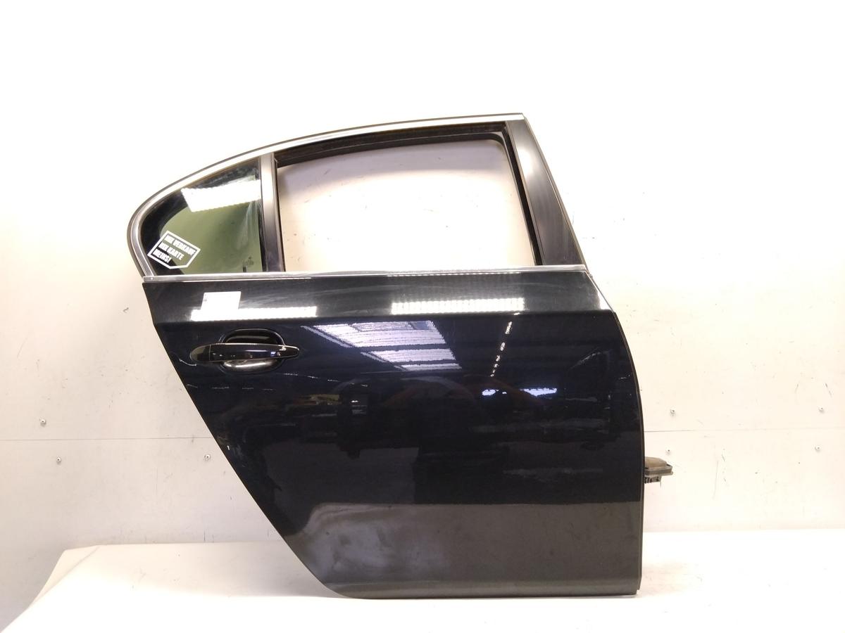BMW 5-er E60 Limousine T&uuml;r hinten rechts 475 Blacksapphire BJ2005