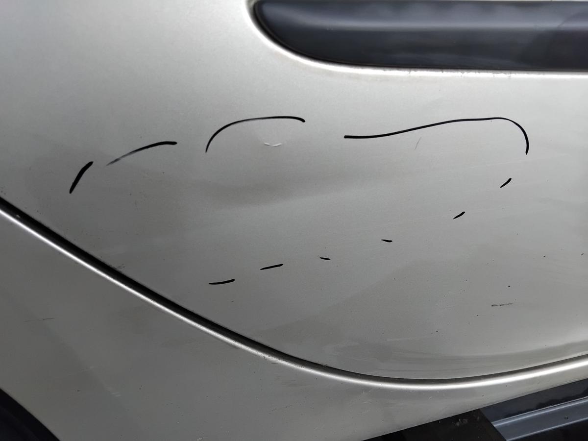 Renault Clio 3 T&uuml;r hinten rechts TED11 Beige Poivre BJ2005 Flie&szlig;heck