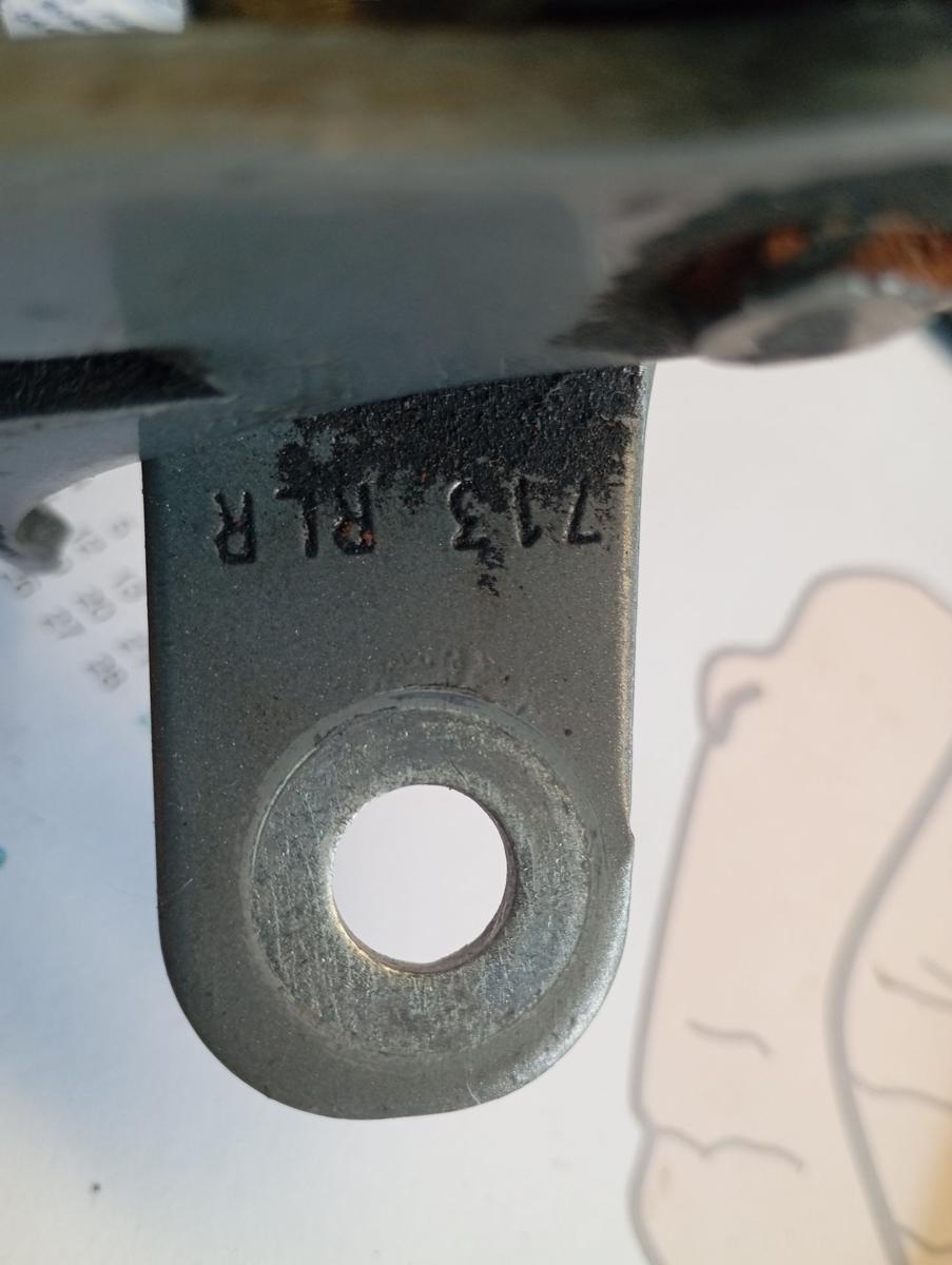 Opel Meriva B original Satz T&uuml;rscharniere hinten rechts Bj.2012
