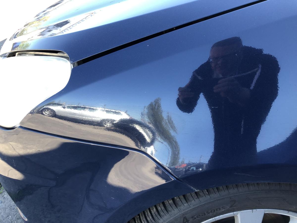 Ford C Max DM2 Kotfl&uuml;gel vorn links Fahrerseite Blazer Blau 2003 bis 2010