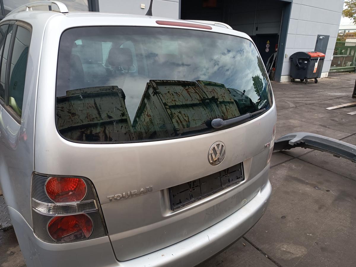 VW Touran 1T orig Heckklappe mit Scheibe Kofferraum LA7W Silber Bj 2004