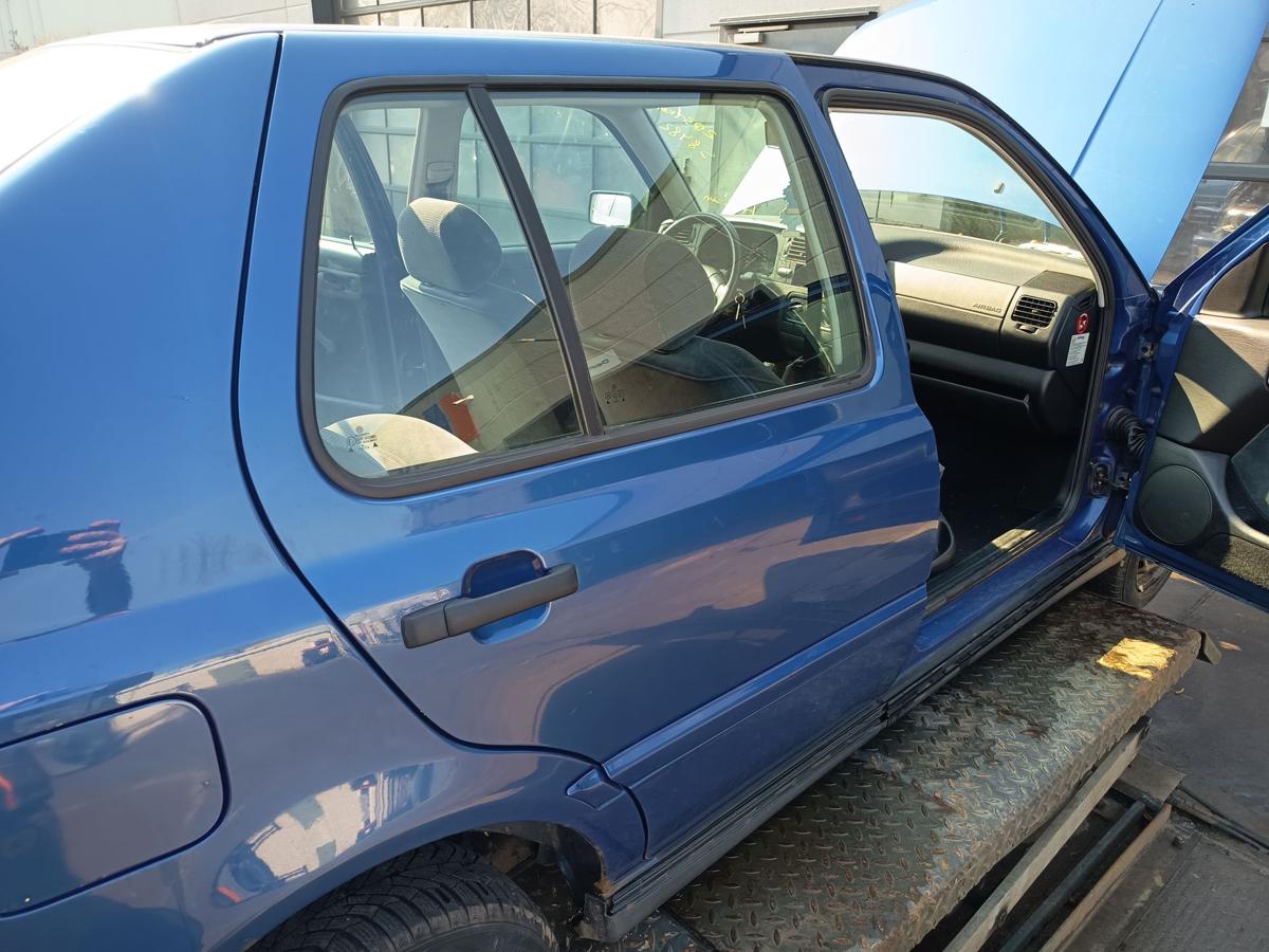 VW Vento 1HX original T&uuml;r hinten rechts Fond Beifahrerseite R5V Fjordblau Bj1996