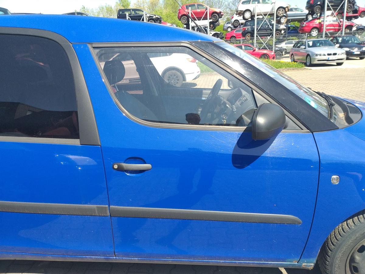 Skoda Roomster original Tür vorn rechts LF5K Dynamicblau Bj.2007