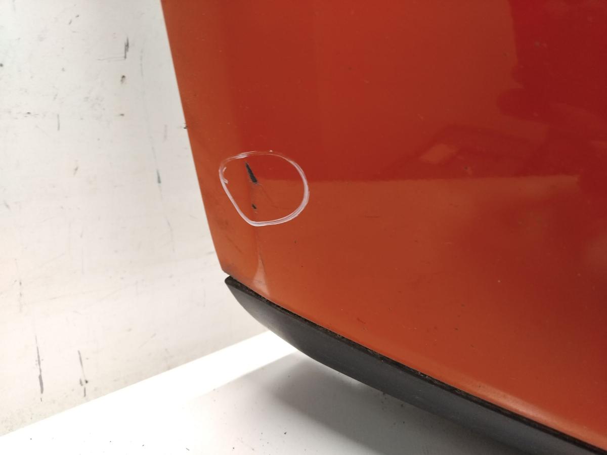 VW Polo 9N3 original Sto&szlig;stange Sto&szlig;f&auml;nger vorn LP3G Flashrot BJ2005