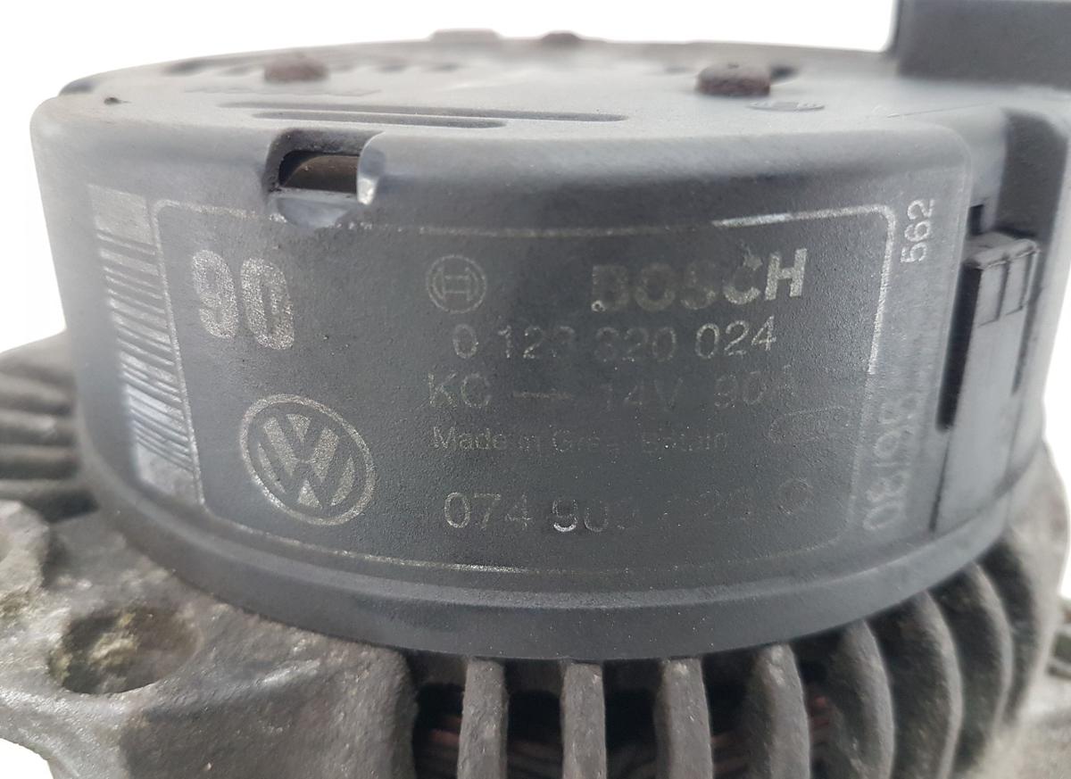 VW T4 Lichtmaschine Generator 90A 074903023Q 0123320024 Bj1995 2,4D 57kw AAB