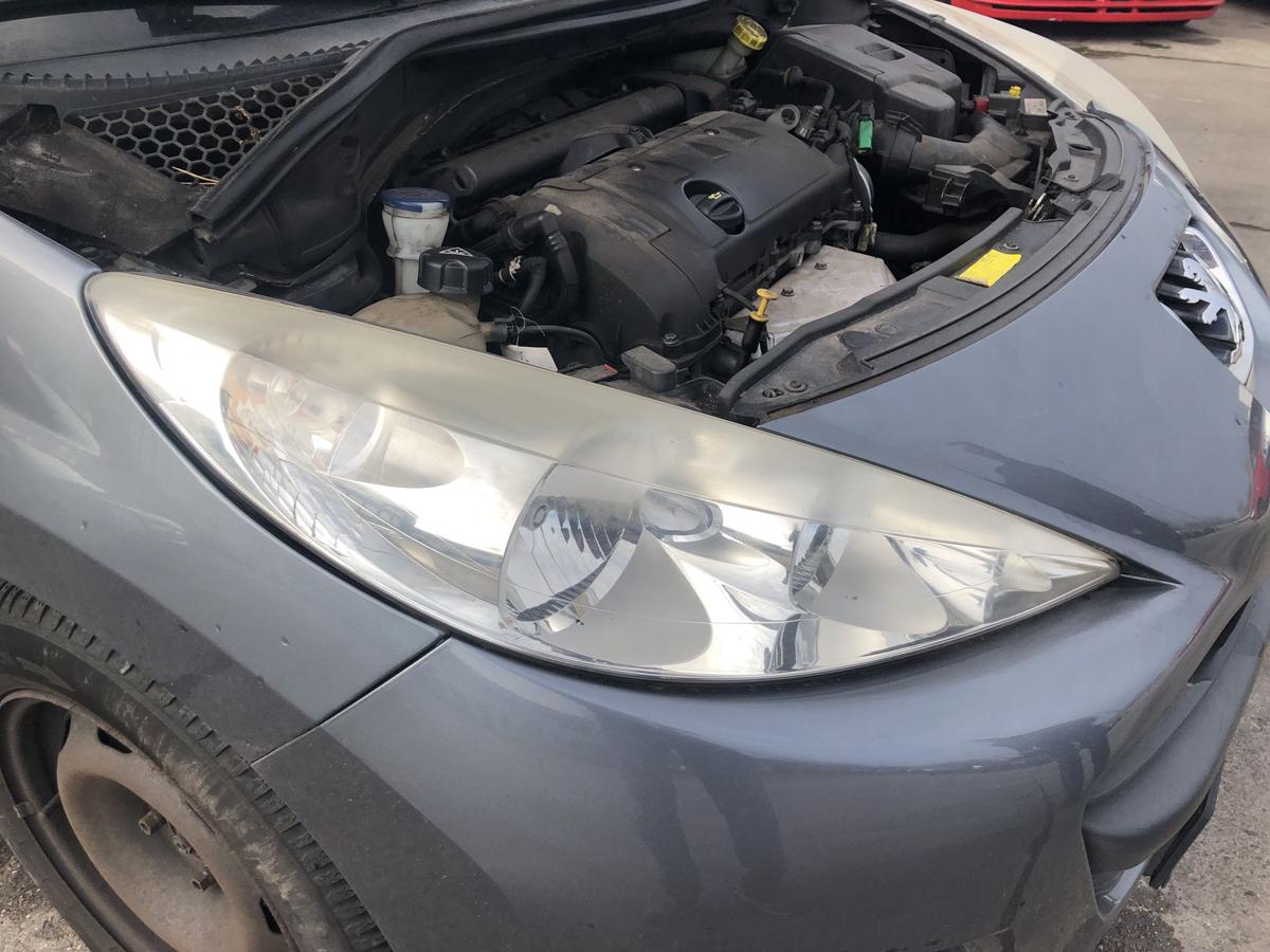 Peugeot 207 SW Typ WE Valeo Scheinwerfer rechts Frontscheinwerfer Halogen Tr&uuml;b