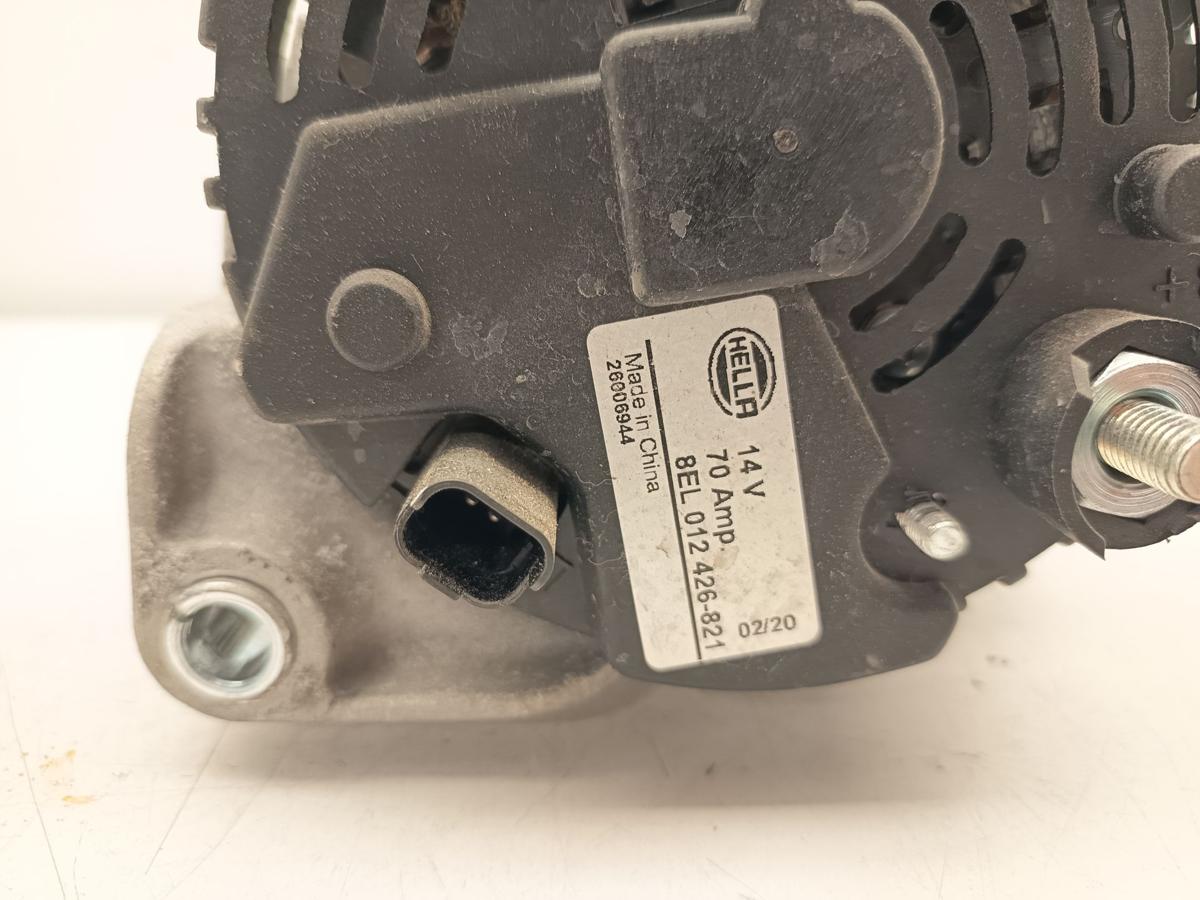 Renault Twingo C06 Lichtmaschine Generator 1.1l 55kW Benzin 70A Bj 2006