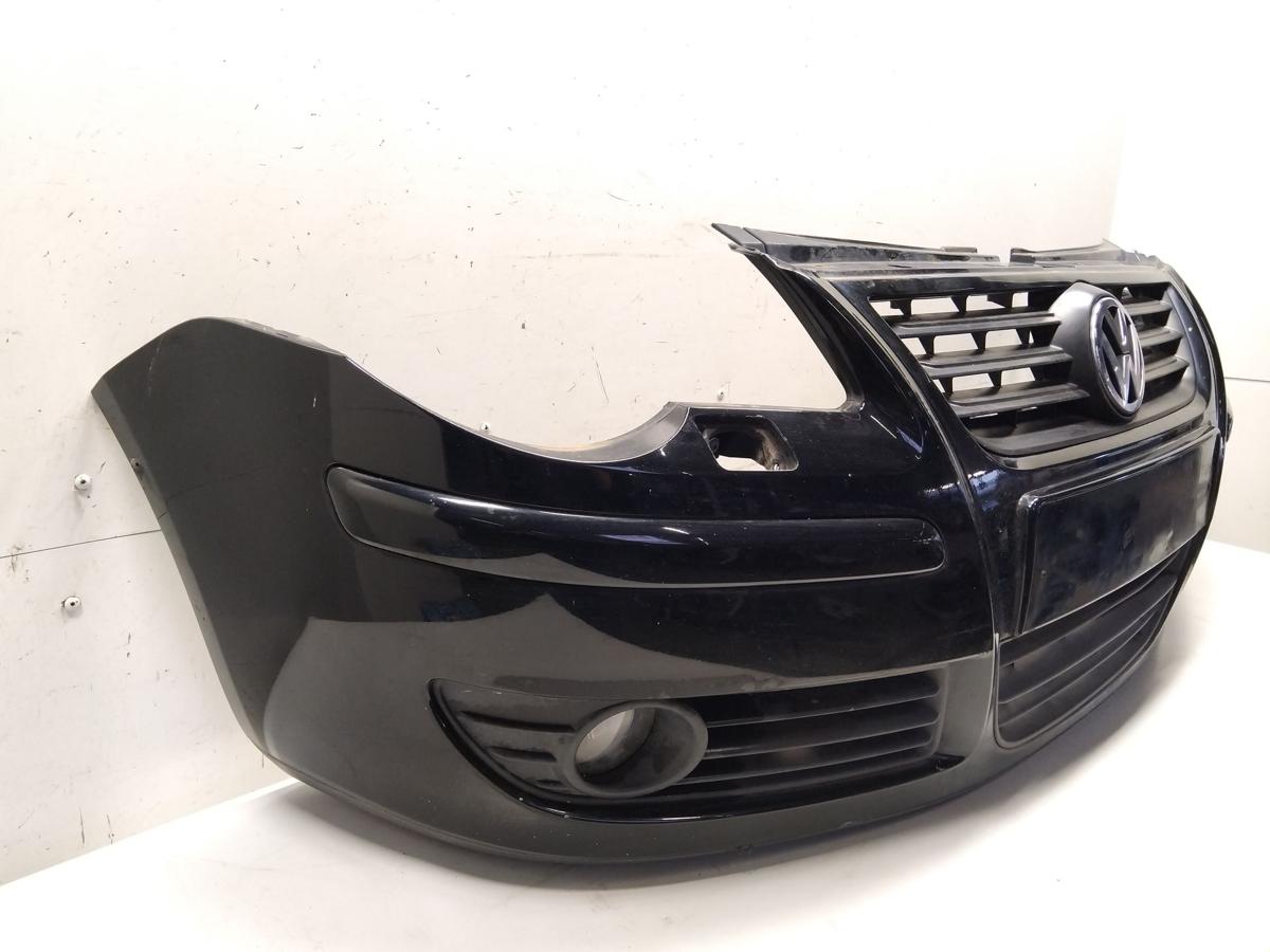VW Polo 9N3 original Sto&szlig;stange Sto&szlig;f&auml;nger vorn schwarz L041 f&uuml;r SRA Bj.2008