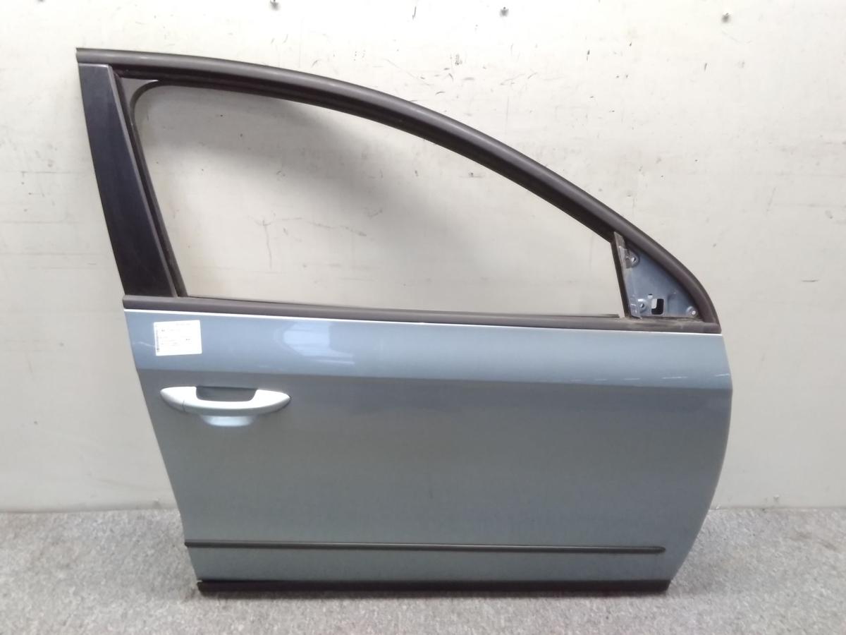 VW Passat 3C T&uuml;r vorn rechts Beifahrert&uuml;r arcticbluesilver LB5M BJ2005
