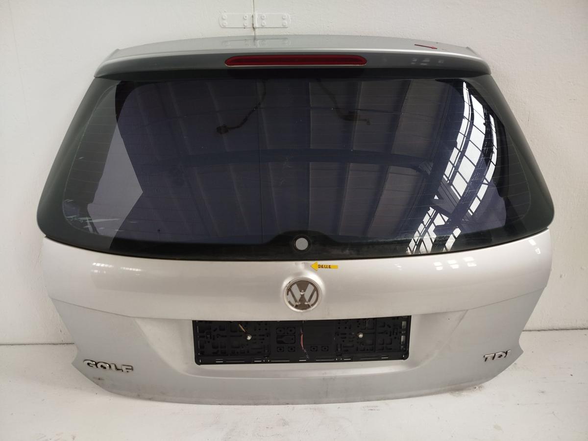 VW Golf 5 Variant 1KM Heckklappe Heckdeckel Kofferklappe Kombi LA7W silber Delle