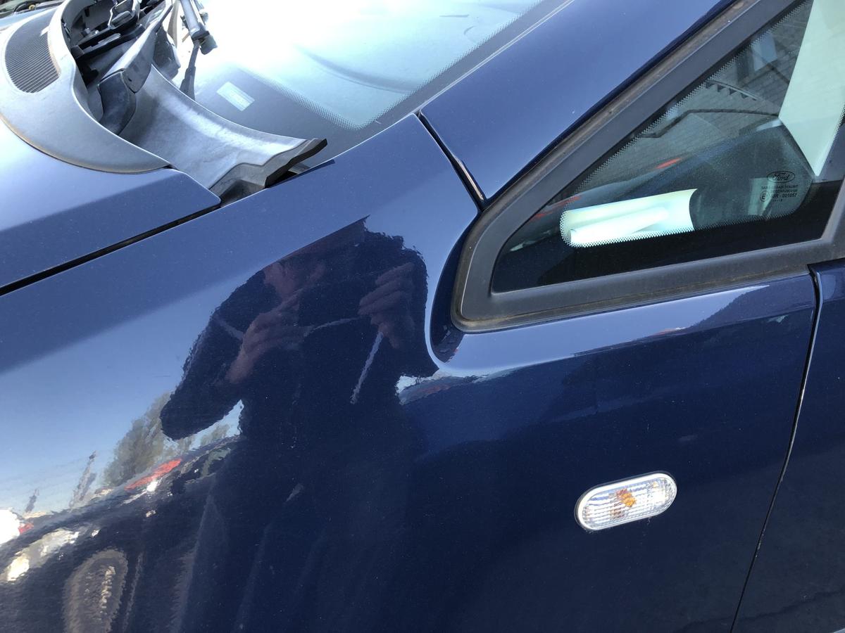 Ford C Max DM2 Kotfl&uuml;gel vorn links Fahrerseite Blazer Blau 2003 bis 2010