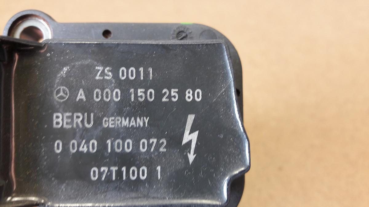 Mercedes CL203 orig. Zündspule Kerzenspule C180 Kompressor 0001502580