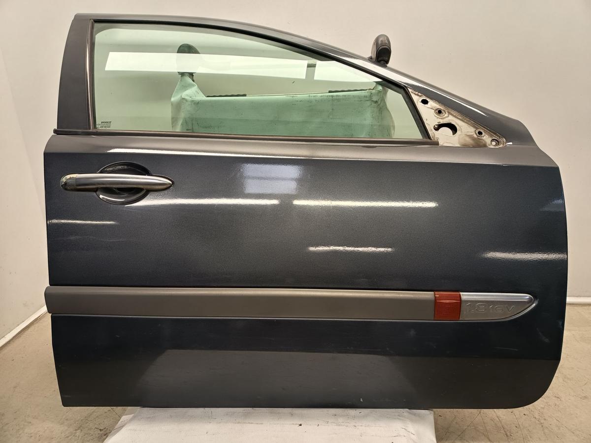 Renault Laguna II orig Tür vorn rechts Beifahrerseite TEB66-Gris Grau Bj 2001