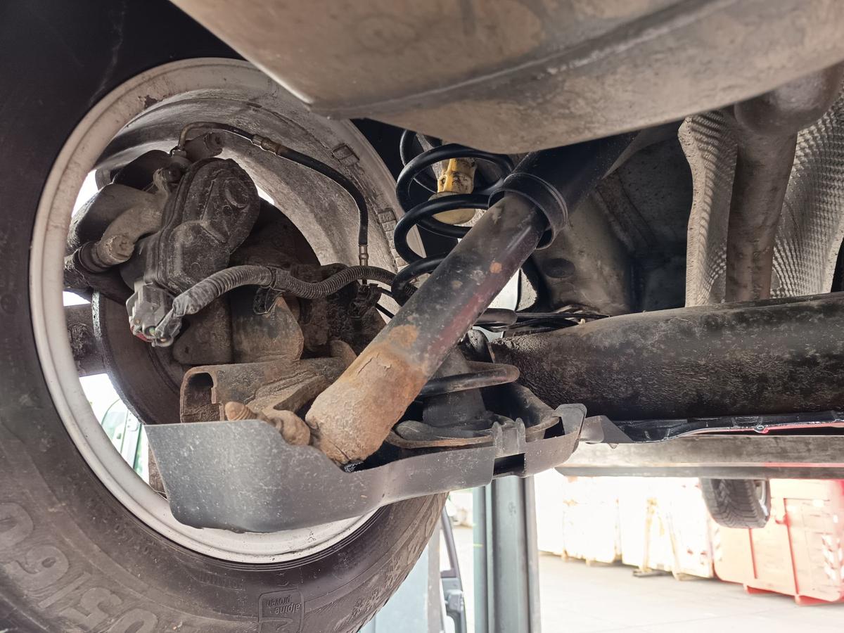 Renault Grand Scenic 3 original Hinterachse Tr&auml;ger scheibengebremst 200tkm Bj 09