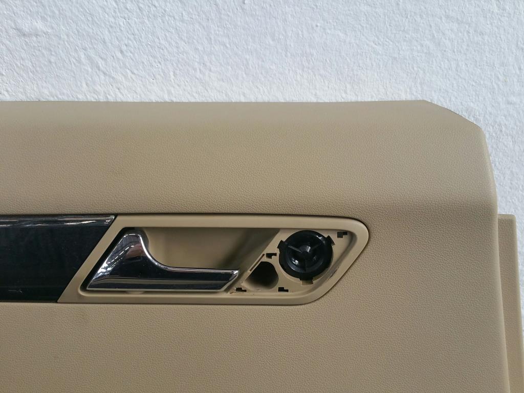 Mercedes R-Klasse W251 Bj.08 Türverkleidung hinten links Leder beige Holz