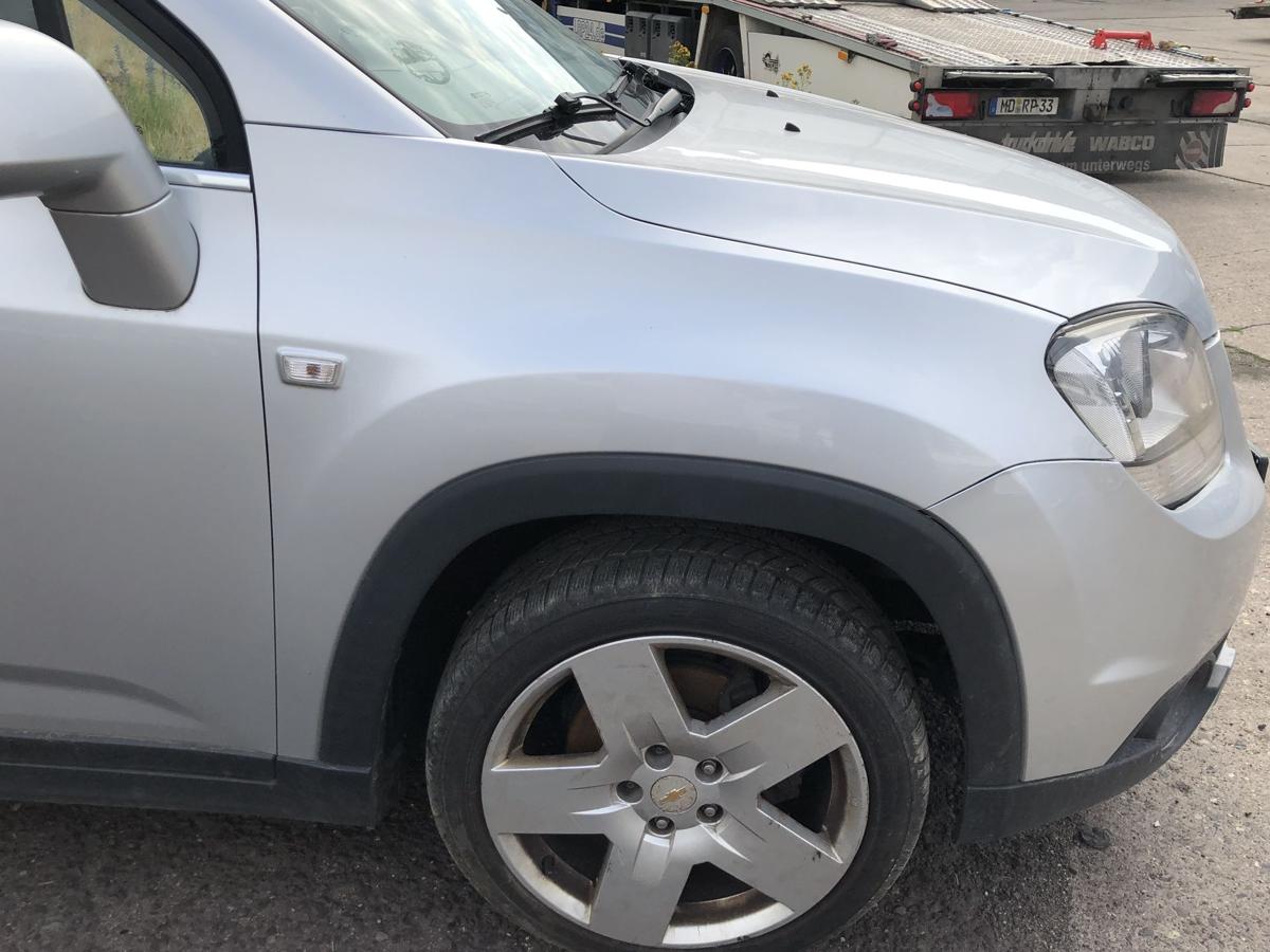 Chevrolet Orlando KL1Y Kotfl&uuml;gel vorn rechts Beifahrerseite GAN Silber