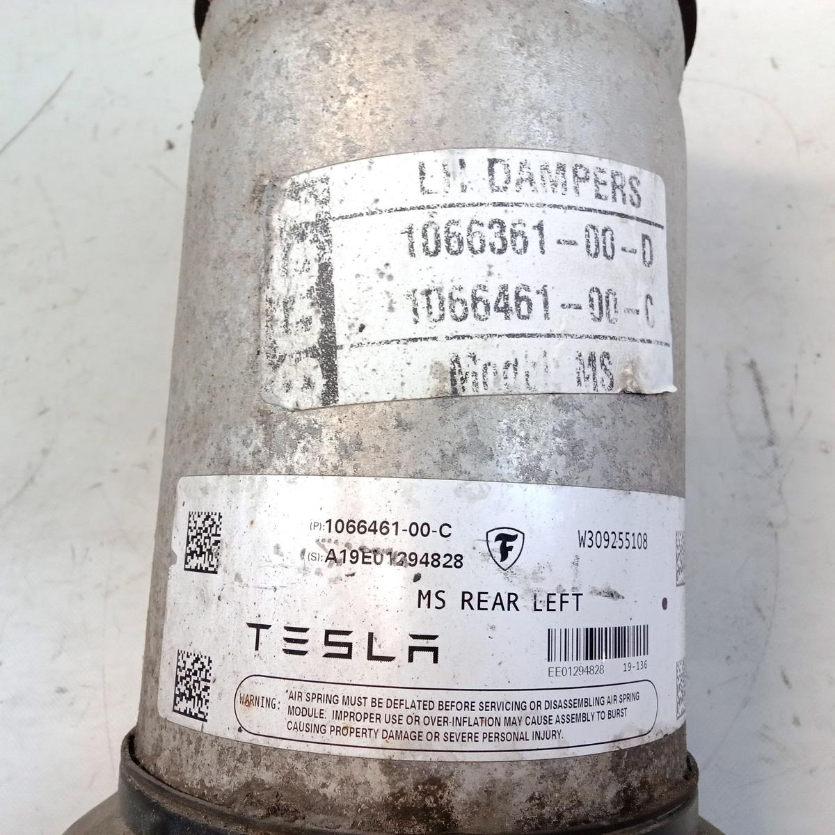 Tesla Model S Facelift original Luftfederbein Hinterachse links Bj.2019