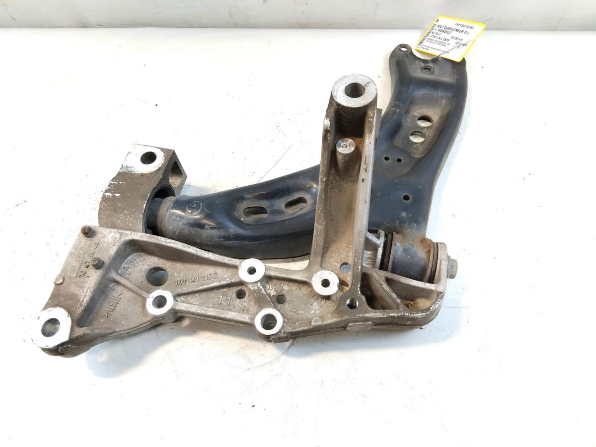 VW Golf 6 original Querlenker vorn links mit Alukonsole 1K0199295E Bj.2012