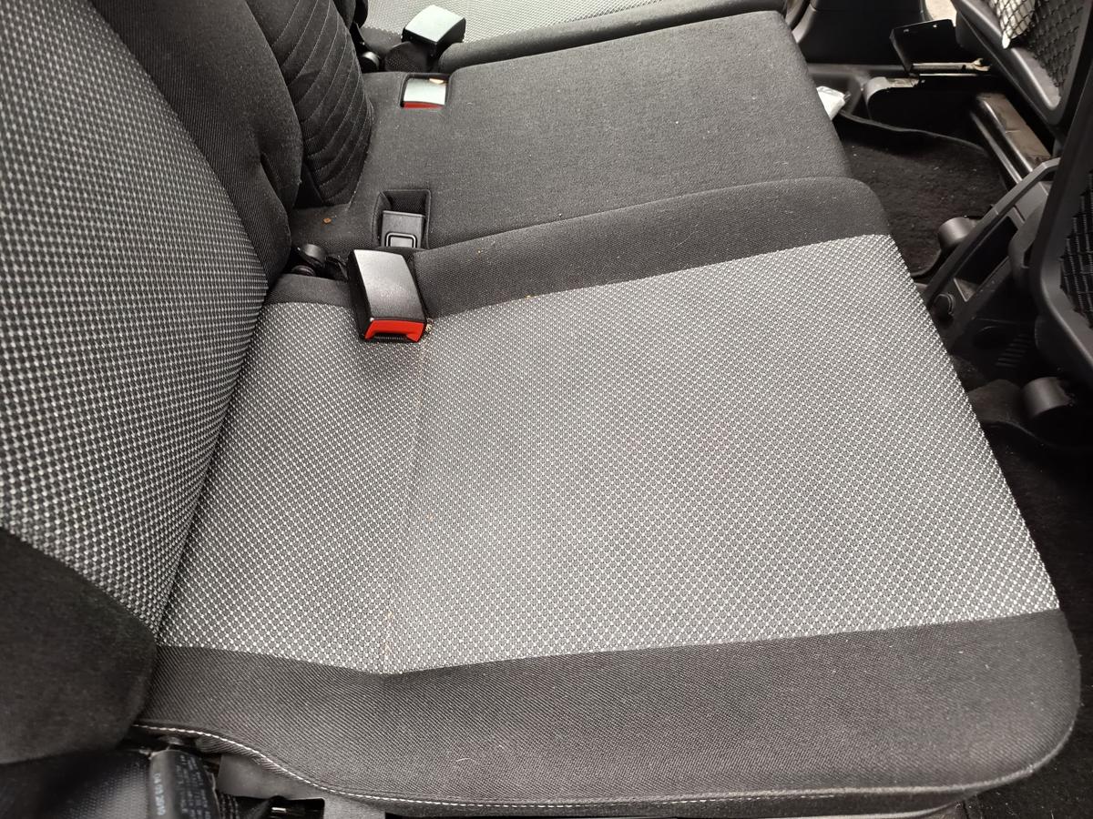 Opel Meriva A original R&uuml;cksitzbank komplett Stoff anthrazit mit Muster Bj 2010
