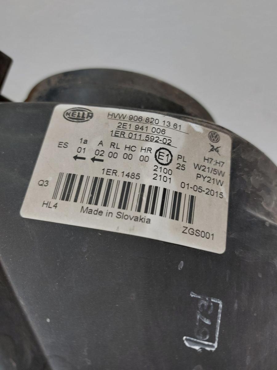 VW Crafter 35 2E Scheinwerfer rechts Halogen Hella Kratzer Frontscheinwerfer OEM VW Crafter 35 2E Scheinwerfer rechts Halogen Hella Kratzer Frontscheinwerfer OEM