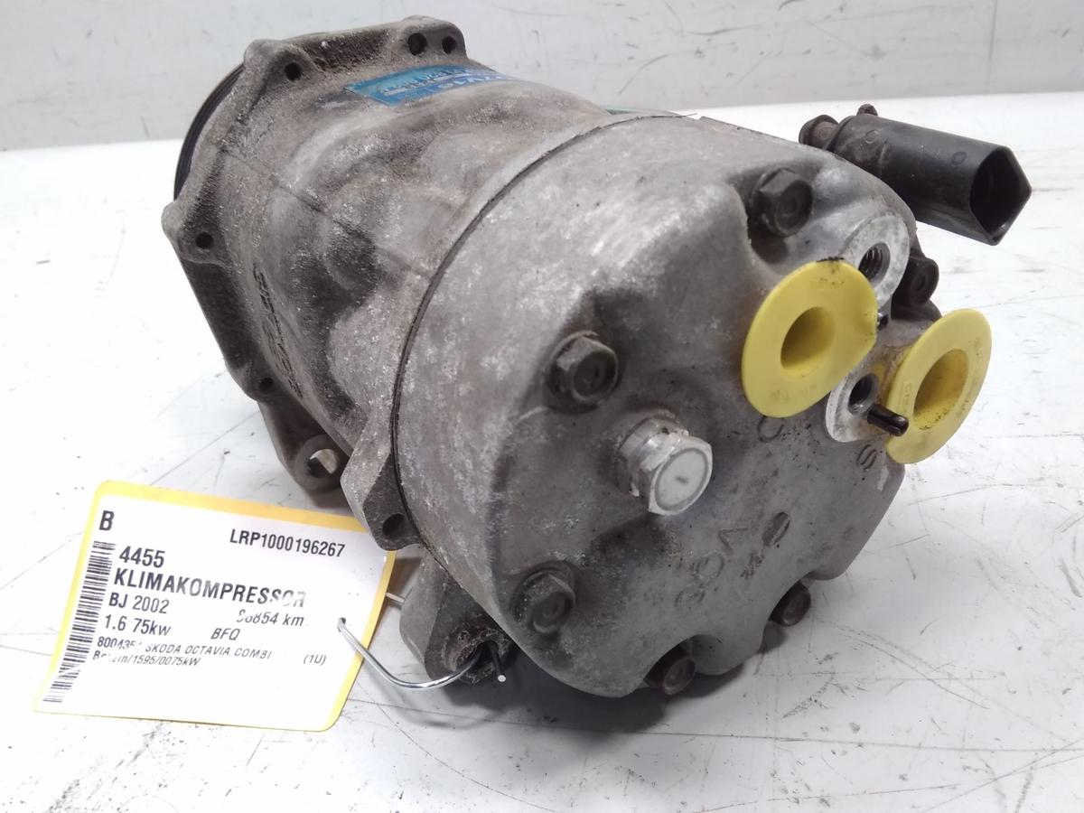 Skoda Octavia 1U original Klimakompressor 1.6 75kw BFQ Bj.2002