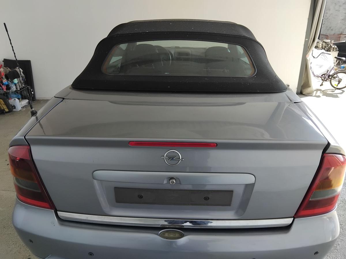 Opel Astra G Cabrio Heckklappe Z163 Lichtsilbermetallic 4AU BJ2004 Mängel