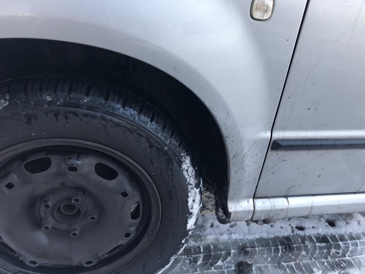 Skoda Fabia 6Y Combi Kotfl&uuml;gel links Fender LF7T Radabdeckung