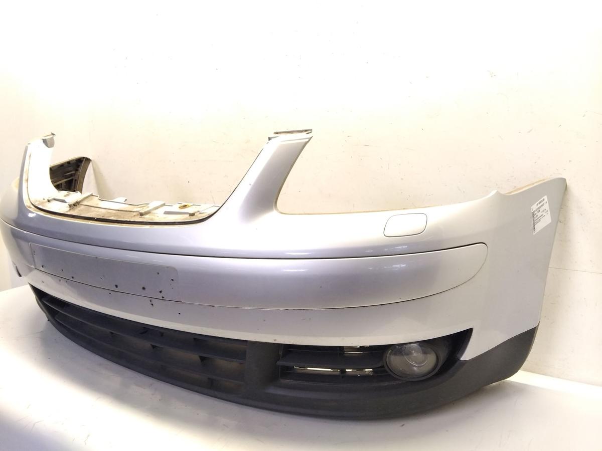 VW Touran 1T original Sto&szlig;stange Sto&szlig;f&auml;nger vorn mit SRA Bj.2005 reflexsilbermetallic