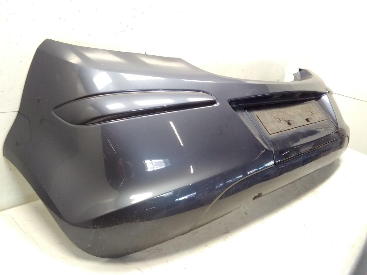Opel Corsa D original Sto&szlig;stange Sto&szlig;f&auml;nger hinten 5-T&uuml;rer FlexFix Bj.2009 metroblau