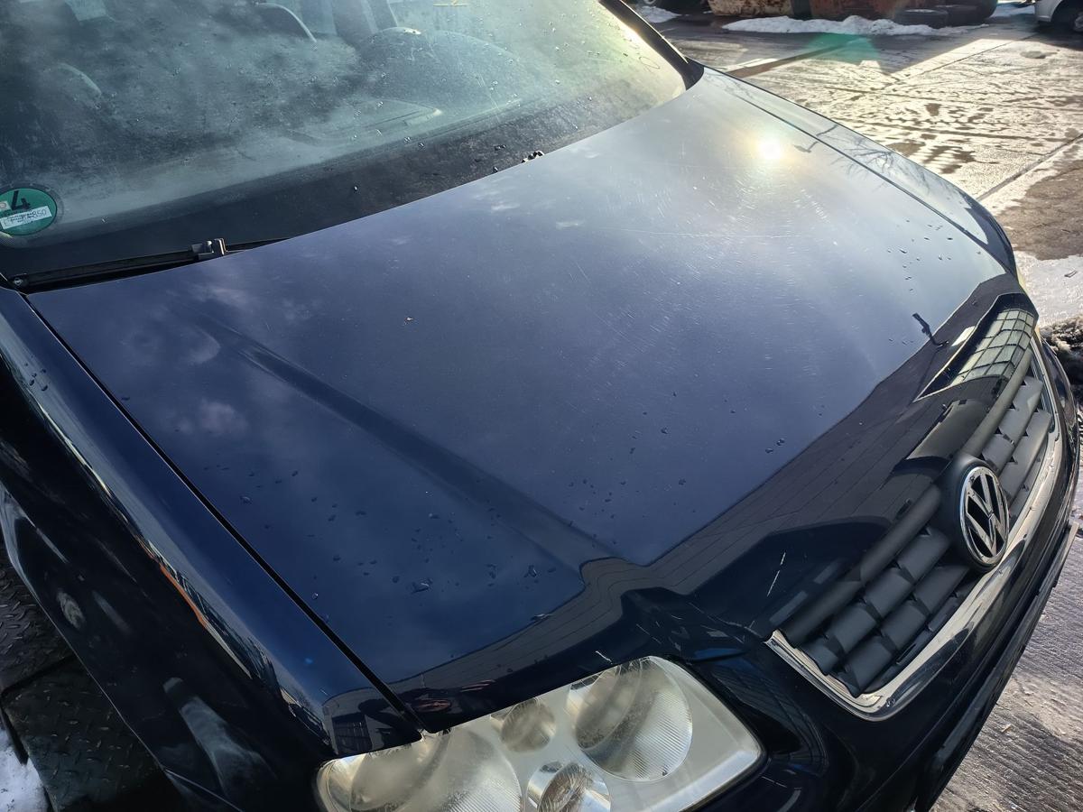 VW Touran 1T original Motorhaube Klappe vorn/Front B5N Indigoblau bis 2006