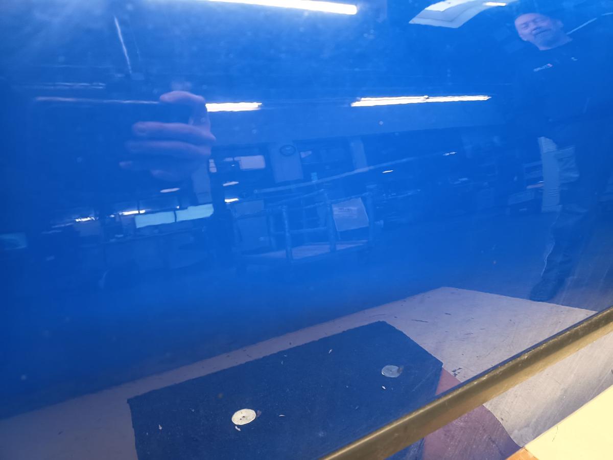 Skoda Fabia 5J original T&uuml;r vorne links LF5K Dynamikblau Baujahr 2009