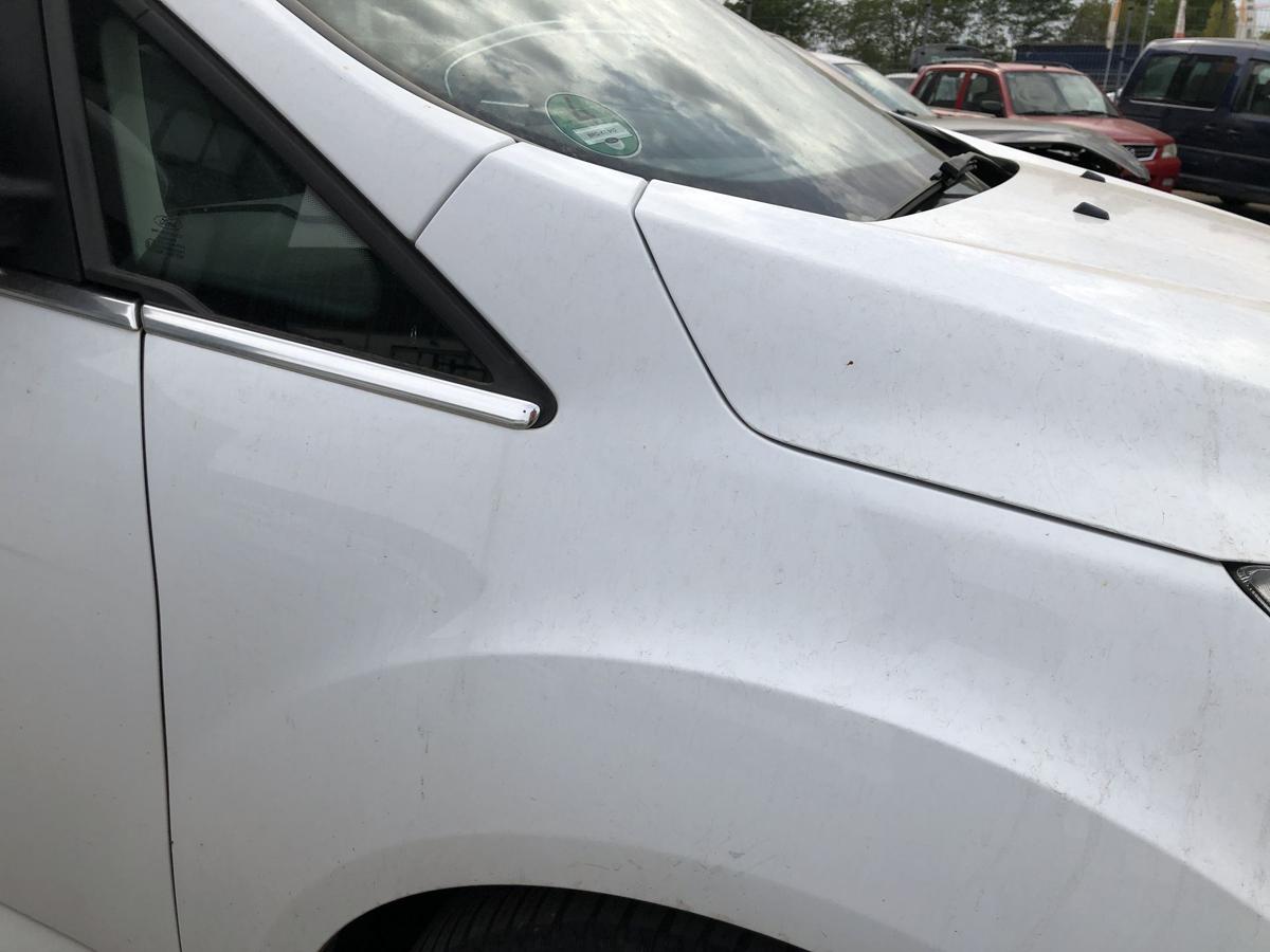 Ford C-Max CB7 Kotfl&uuml;gel vorn rechts Beifahrerseite Seitenwand Frost Wei&szlig;